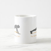 100つのプッシュ・アップ コーヒーマグカップ (中央)