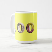 100つのマイル標石のマグ100th記念日の誕生日 コーヒーマグカップ (正面左)