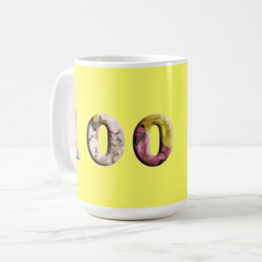 100つのマイル標石のマグ100th記念日の誕生日 コーヒーマグカップ (正面左)