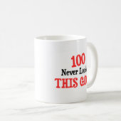 100つは決してよいこれを見ませんでした! コーヒーマグカップ (正面右)