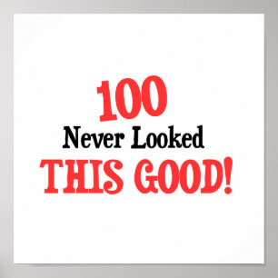 100つは決してよいこれを見ませんでした! ポスター