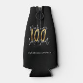 100に良い誕生日を見せる ボトルクーラー (裏面)