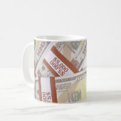 100のカッコいいコーヒーカップの非常に重ね コーヒーマグカップ (正面左)