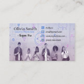 100のソーシャルネットワーキングビジネスカード 名刺 (正面)