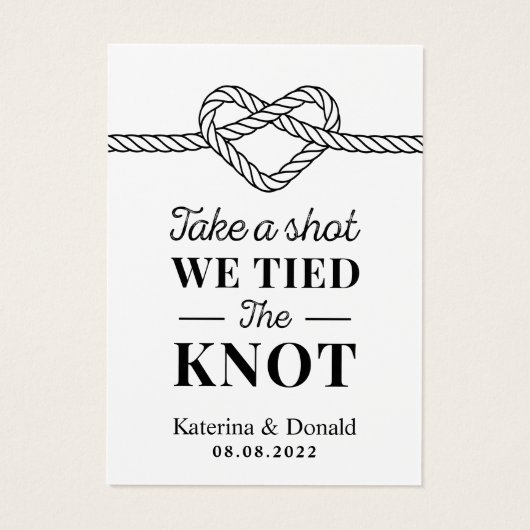 100のパックの穴を取るショット我々は結び目を結んだ (裏面)