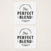 100のパック完璧なブレンド結婚式の引き出物ラベル (正面&裏面)