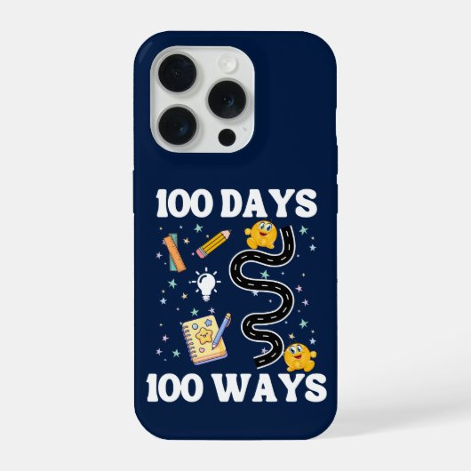 100の日100の方法 iPhoneケース (裏面)