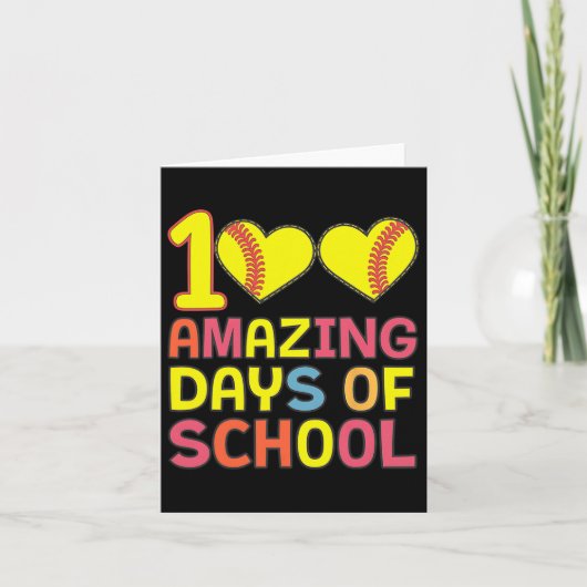 100の素晴らしい日の学校ソフトビル選手生 カード (正面)