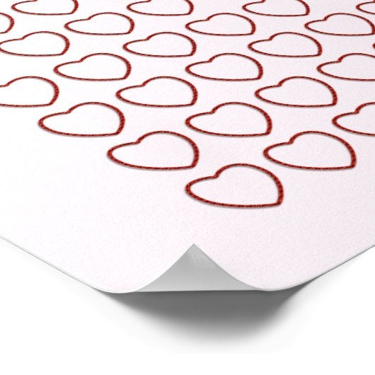 100の親切、善行、子供のための仕事P ポスター (角)