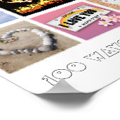 100の言い方 ポスター (角)