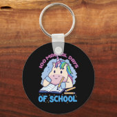 100の魔法の日の学校ユニコーン100日のSch キーホルダー (正面)