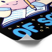 100の魔法の日の学校ユニコーン100日のSch ポスター (角)