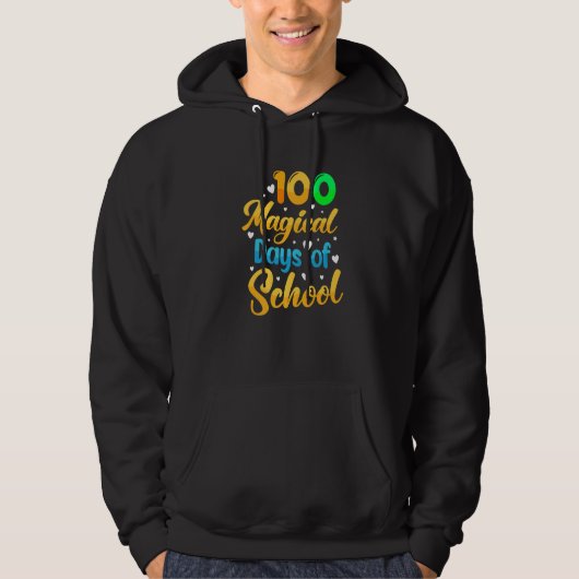 100の魔法の日の学生先生 パーカ (正面)