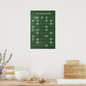 100までの素数 ポスター (キッチン)