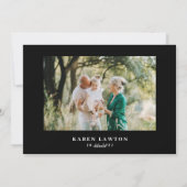 100を良い誕生日の写真に見せる金ゴールド シーズンカード (裏面)