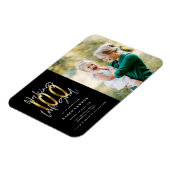 100を良い誕生日の招待状に見せる マグネット (左側)