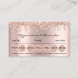 100アポイントメントリマインダーソーシャルメイクアップ爪、 ネイル 名刺