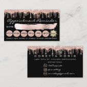 100アポイントメントリマインダーバラグリッタースパークドライブ 名刺 (正面/裏面)