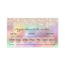 100アポイントメント覚書メーキャップ・ホログラフ