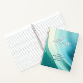 100エレガント万歳の母パーソナライズされた母 ノートブック (内部)