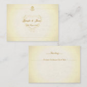 100エンクロージャ結婚ヴィンテージ・パーティション紙 エンクロージャーカード (正面/裏面)