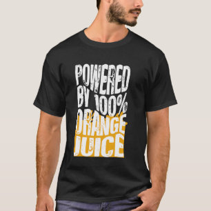 100オレンジジュース、オレンおもしろいジジュースDr. Tシャツ