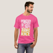 100オレンジジュース、オレンおもしろいジジュースDr. Tシャツ (正面フル)