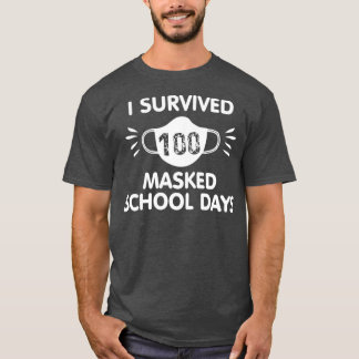 100カ生き延びミップの学校日15 Tシャツ