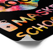 100カ生き延びミップスクール日子供へ先生 ポスター (角)