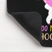 100カ生き延び所の仮面の学校の日がユニコーンをダビング マウスパッド (コーナー)