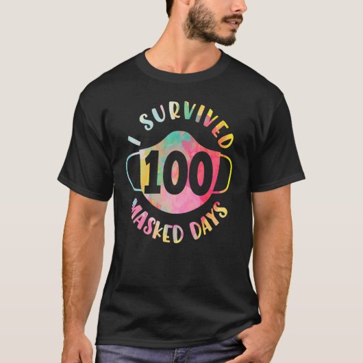 100カ生き延び所の仮面日 Tシャツ (正面)