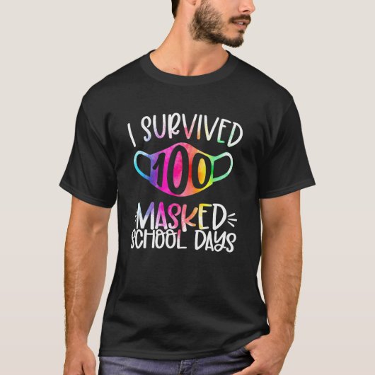 100カ生き延び所の仮面日 Tシャツ (正面)