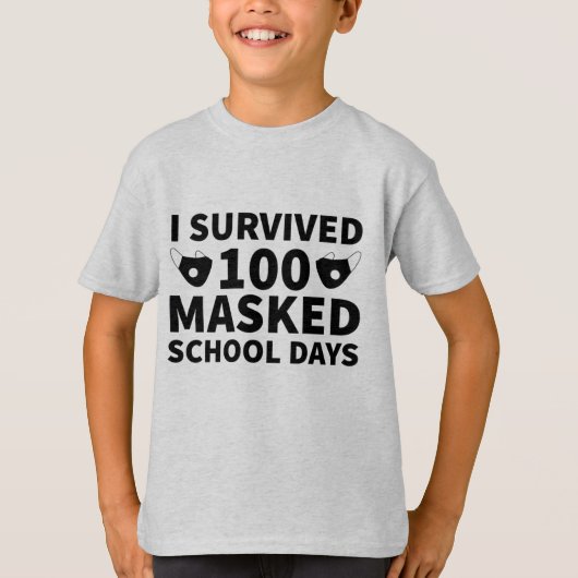 100カ生き延び所の仮面日 Tシャツ (正面)