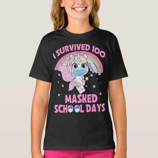 100カ生き延び所の仮面日 Tシャツ (正面)