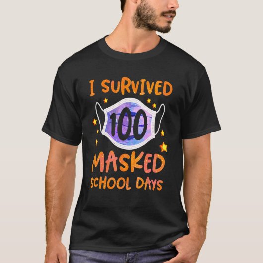 100カ生き延び所の仮面日 Tシャツ (正面)