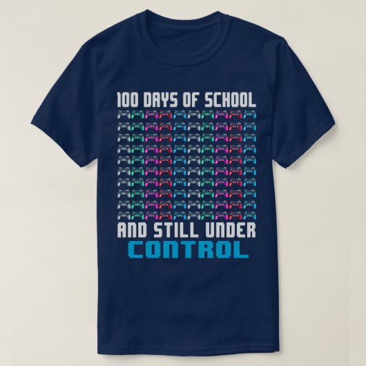 100クール日の学校と未だ管理下にあるGa Tシャツ (デザイン正面)