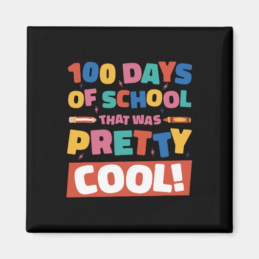 100クール日の学校100日学生ボーイズギ マグネット (正面)