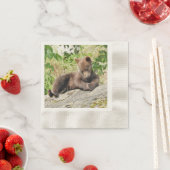 100コーインドカクテル紙ナプキンw/cub 縁ありカクテルナプキン (インサイチュ)