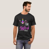 100スクールユニコーン日スチューデンの魔法の先生 Tシャツ (正面フル)