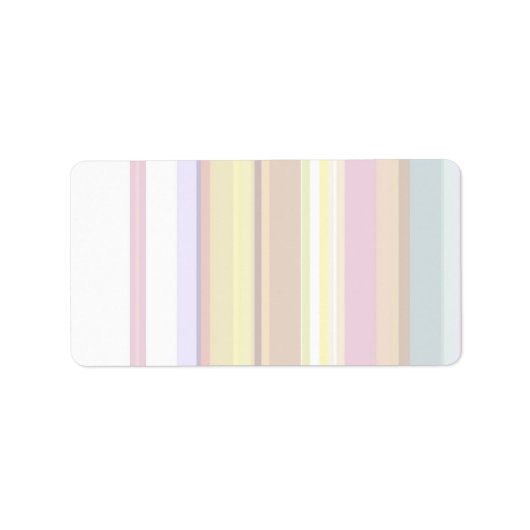 100スリム：ソフト芸術的カラーパターン ラベル (正面)