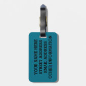 100ダイブ ラゲッジタグ (裏面縦)