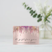 100ドルのギフト券で顧客を喜ばせる 名刺 (スタンド正面)