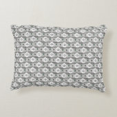 100ドルの画像にあなたの画像とタイルデザイン アクセントクッション (裏面)