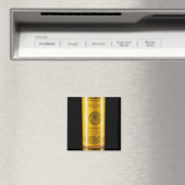 100ドルの請求書を持つ処方箋ボトル マグネット (インサイチュ (食洗機))