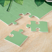 100ドル札の折り紙バラ金芸 ジグソーパズル (側面)