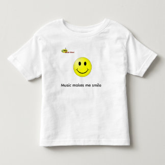 100ドル札音楽は私にスマイルの幼児の子供をTシャツします トドラーTシャツ