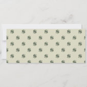 100ドル紙幣結婚写真 招待状 (裏面)