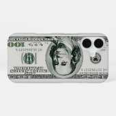 100ドル紙幣 iPhone 16ケース (裏面横)