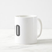 100ドル コーヒーマグカップ (正面右)