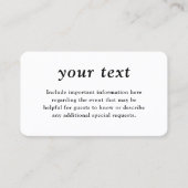 100パックのシンプルタイポグラフィ写真結婚のエンクロージャ 名刺 (正面)